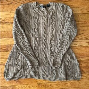 Jeanne Pierre Cable Knit Sweater